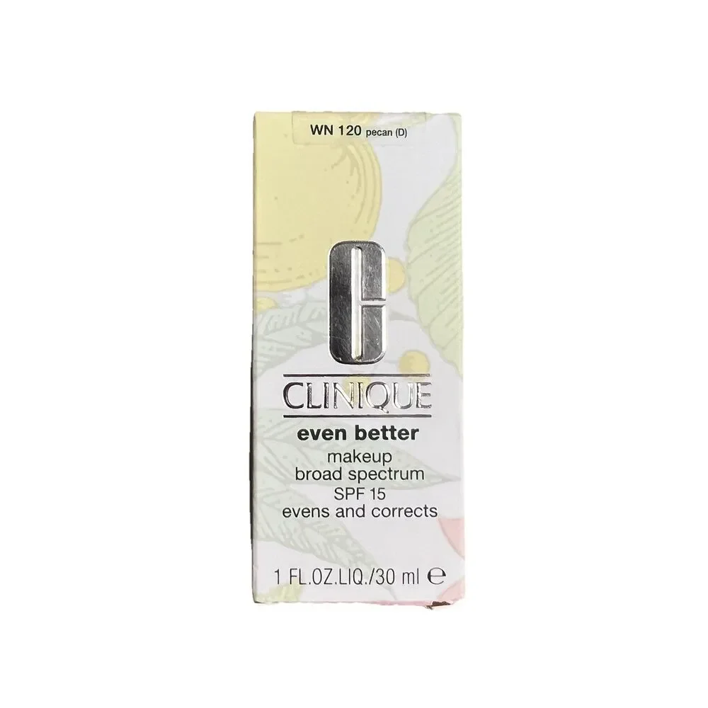 Clinique Even Better makeup broad spectrum spf 15 WN 120 Pecan (D) 1.0 Fl Oz